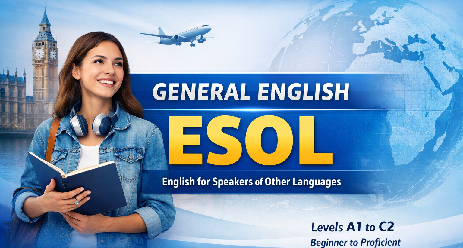 General English – English for Speakers of Other Languages (ESOL)
